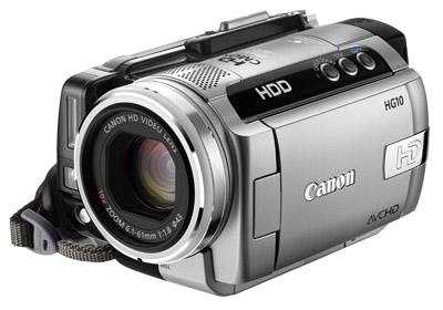 Canon HG10- 40GB Internal Storage / 1080p High Definition Video Support